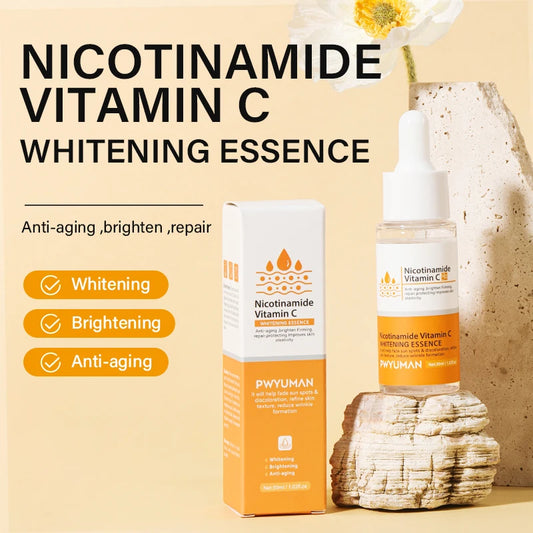 Sérum Facial Blanqueador de Niacinamida y Vitamina C