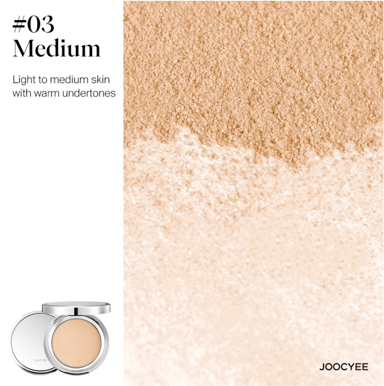 JOOCYEE Matte Compact Powder