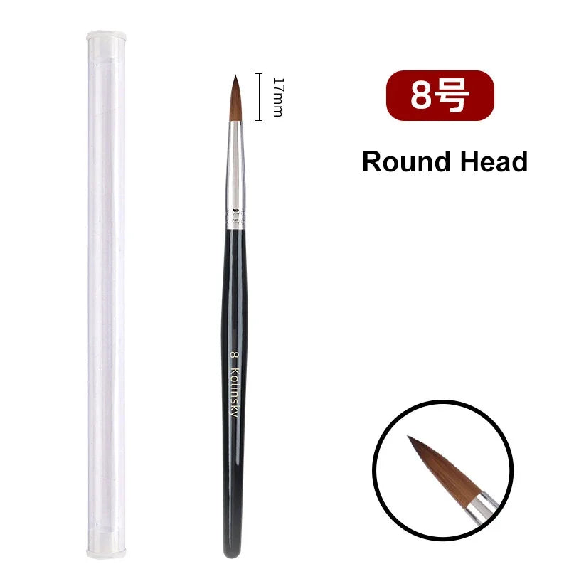 Manicure brushes.