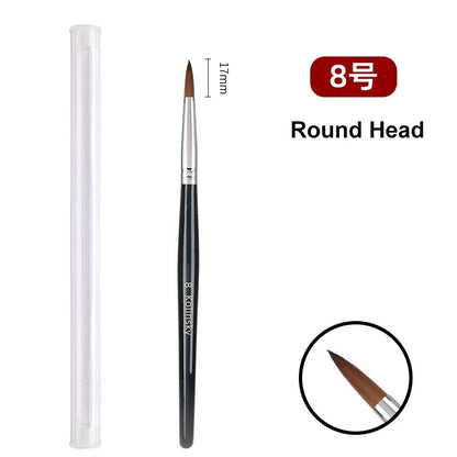 Manicure brushes.