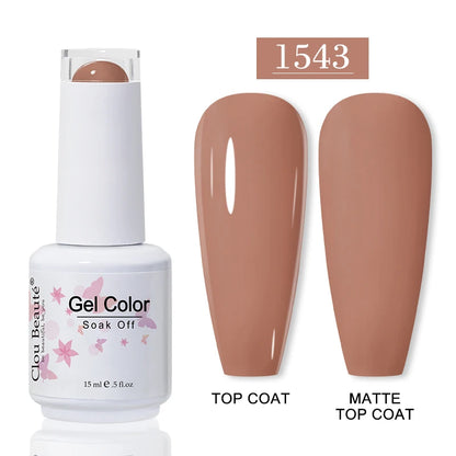 CLOU BEAUTE 30 colores de esmalte en gel de secado UV