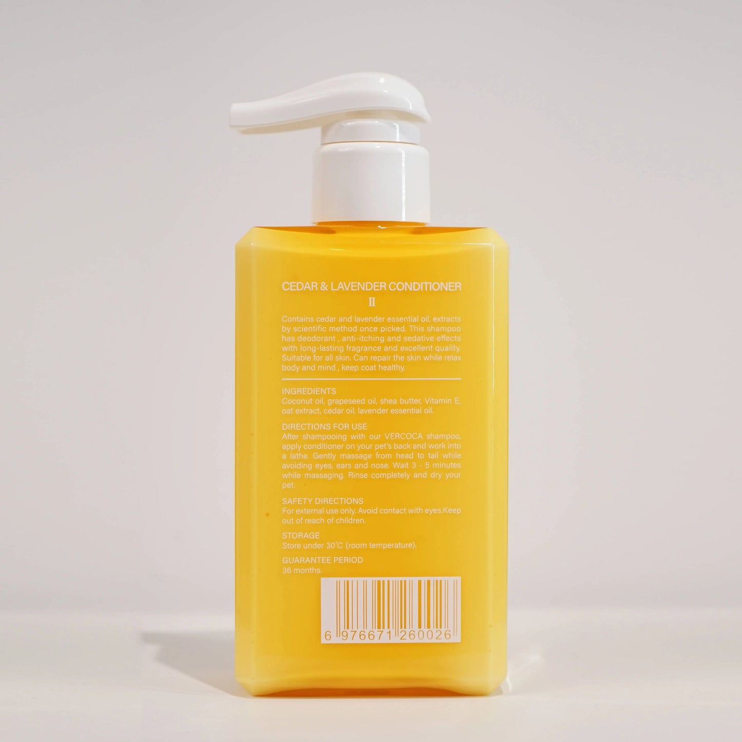 Shampoo Vercoca.