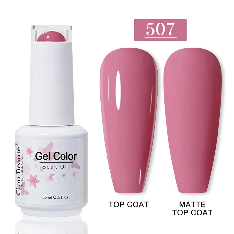 CLOU BEAUTE 30 colores de esmalte en gel de secado UV