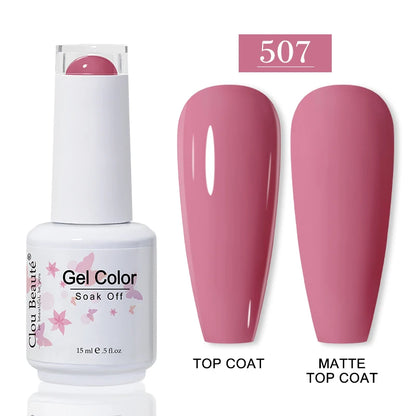 CLOU BEAUTE 30 colores de esmalte en gel de secado UV