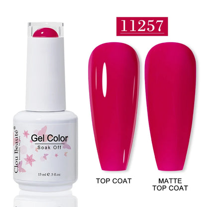 CLOU BEAUTE 30 colores de esmalte en gel de secado UV