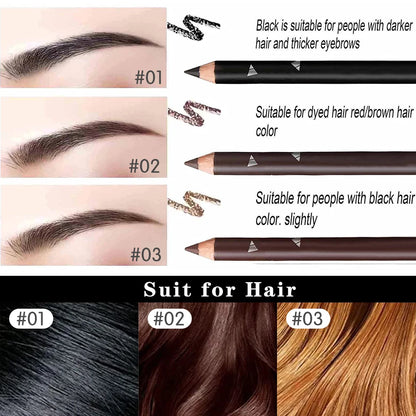 Eyebrow liner pencil