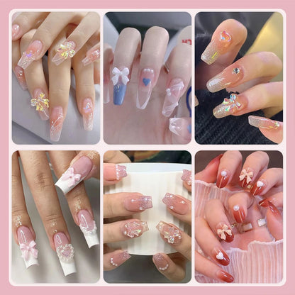+15 Sets de decoraciones para uñas Kawaii