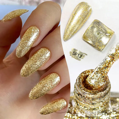 LILY'CUTE Air-drying glitter nail polishes