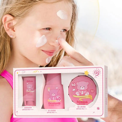 Protector solar para niñas SPF50+/SPF40+ Airongsie