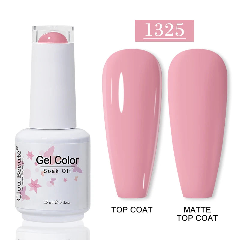 CLOU BEAUTE 30 colores de esmalte en gel de secado UV