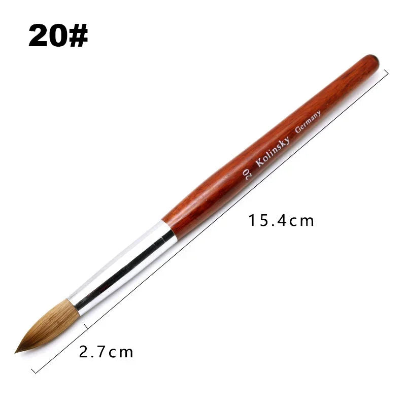 Manicure brushes.