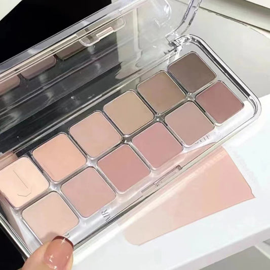 Paleta de Sombras DEDVL de 12 Colores.