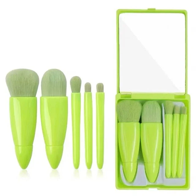 Set de 5 Brochas de Maquillaje Mini.