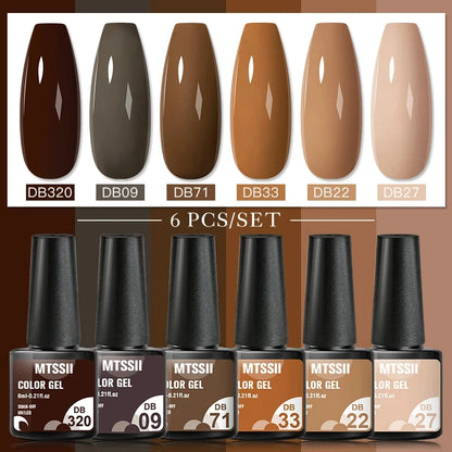 +50 Colecciones de 6 Esmaltes Semipermanentes MTSSII