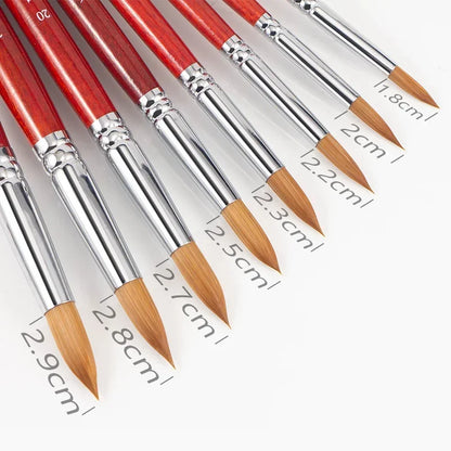 Manicure brushes.