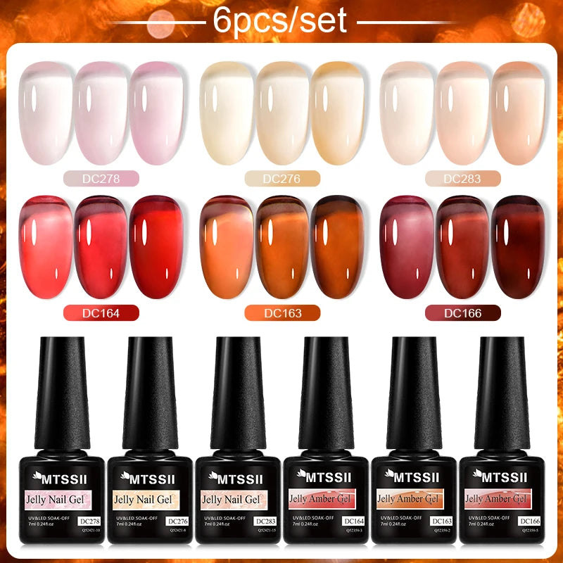 +50 Colecciones de 6 Esmaltes Semipermanentes MTSSII