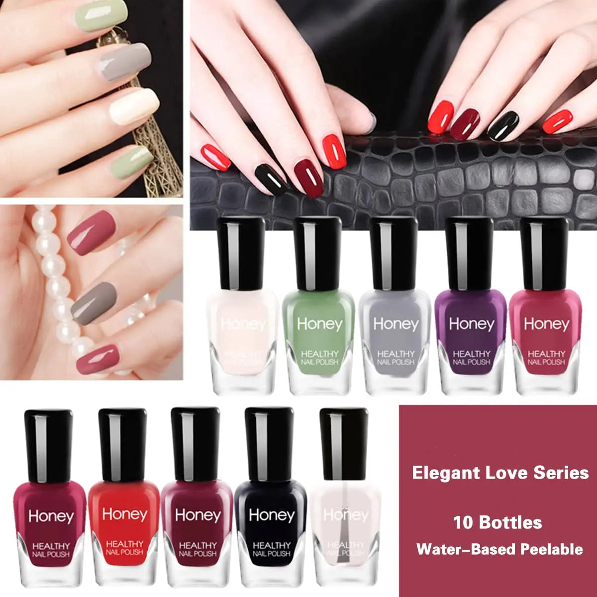 HONEY set Air-dry nail polish