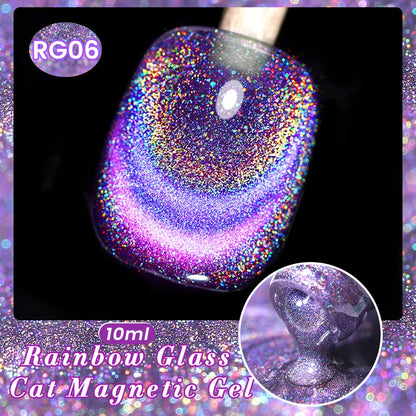 BORN PRETTY 6 Colors UV Magnetic Nail Polish