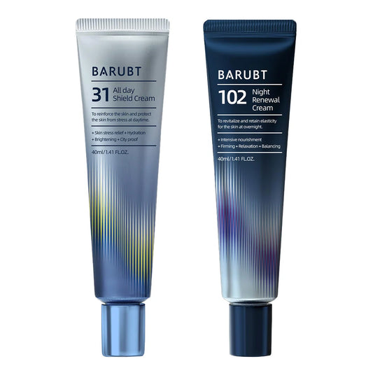 Day and night cream to strengthen and protect the skin from the effects of stress.