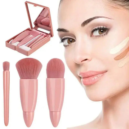 Set de 5 Brochas de Maquillaje Mini.