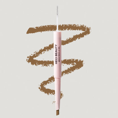 Lápiz y Gel Fijador para Cejas HECI BEAUTY