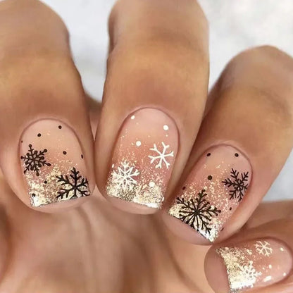 Set of 24 Short False Nails.