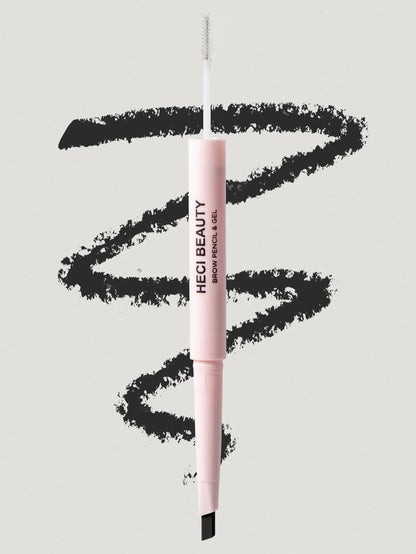 Lápiz y Gel Fijador para Cejas HECI BEAUTY