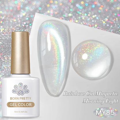 BORN PRETTY 6 Colors UV Magnetic Nail Polish