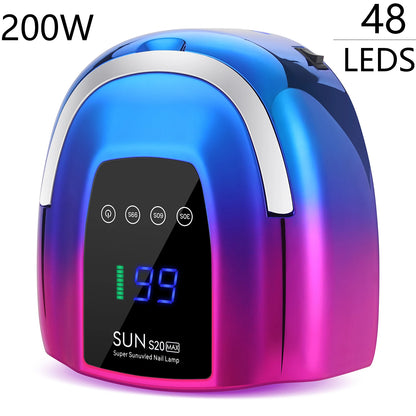 SUNS20 Lámpara  de 200w uv/led para curar esmalte de uñas,