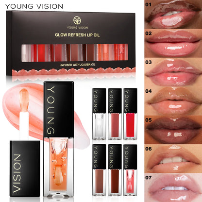 Set of 7 YOUNG VISION Lip Glosses