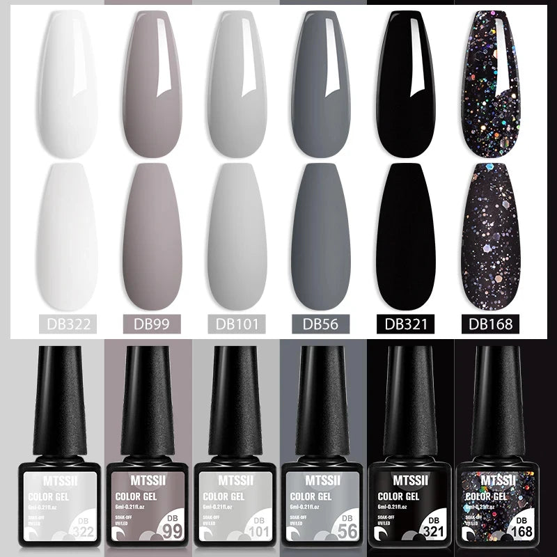 +50 Colecciones de 6 Esmaltes Semipermanentes MTSSII