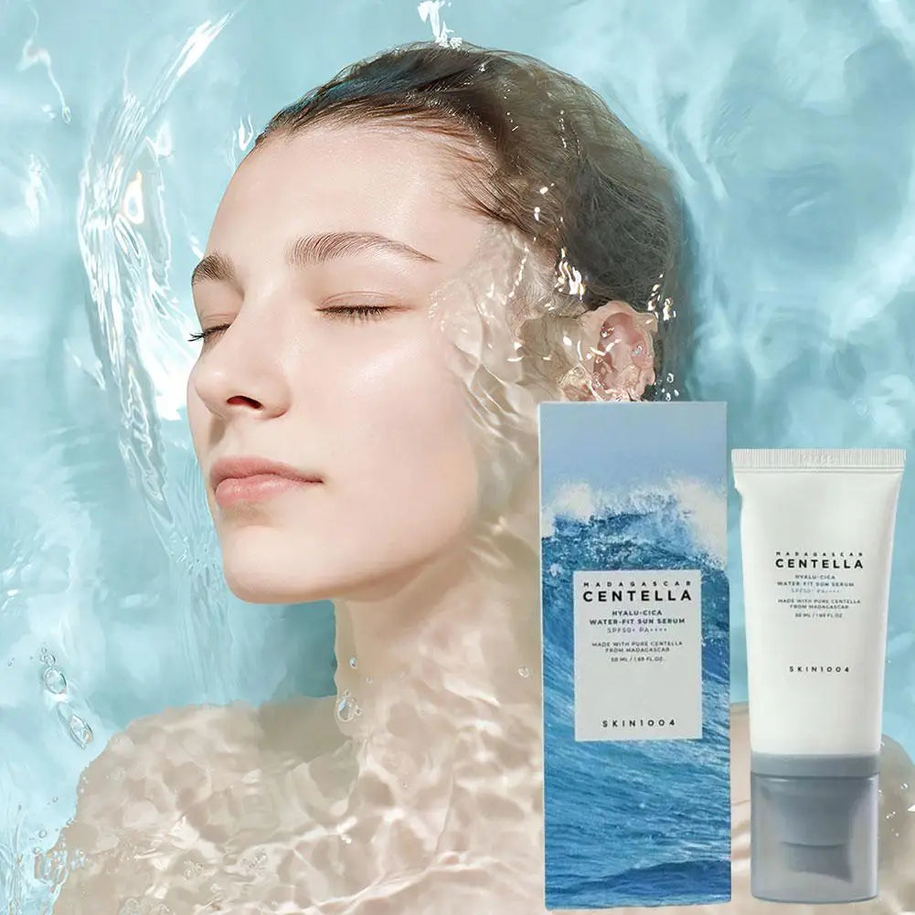 Water-resistant sunscreen SPF50+ Centella