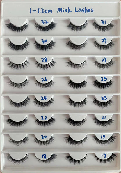 3D Mink False Eyelashes