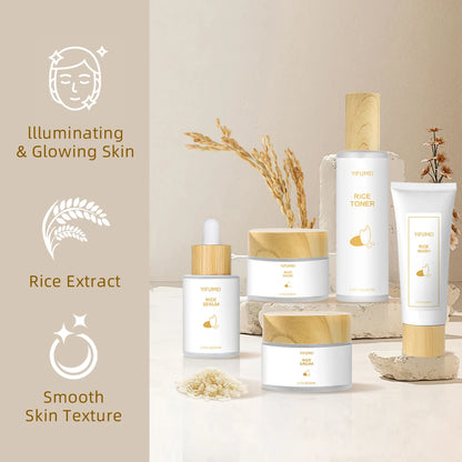 Set facial de arroz Crown Diamond