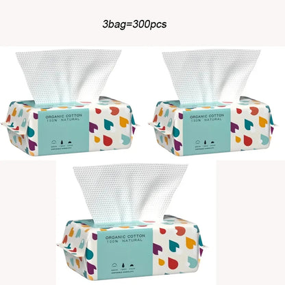 Toalla facial de algodón 100%