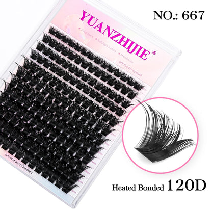YUANZHIJIE False Eyelashes in Clusters