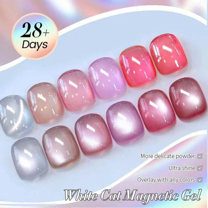 MIANEL magnetic cat eye nail polishes