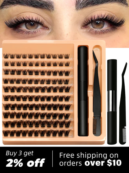 GROINNEYA Eyelash Extension Kit