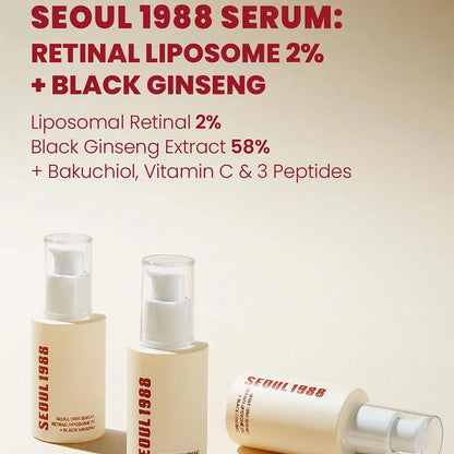 Suero facial con retinol para quitar imperfecciones.