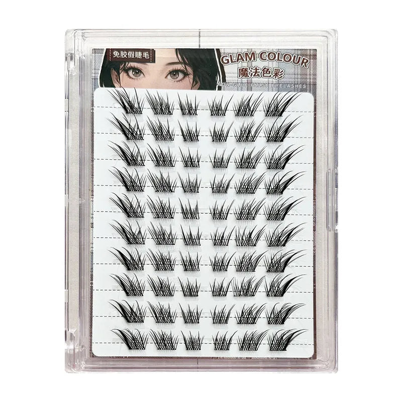 DIY Fox Eye Self-Adhesive Eyelashes
