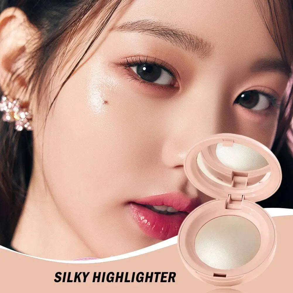 Cream bronzer and highlighter.
