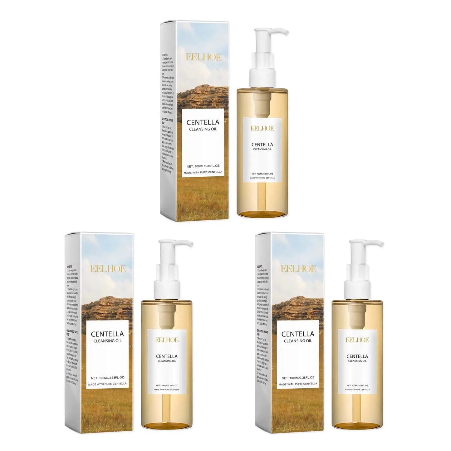 Aceite desmaquillante de Centella EELHOE