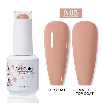 CLOU BEAUTE 30 colores de esmalte en gel de secado UV