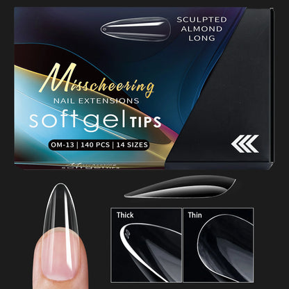 Set of 120/140 Misscheering False Nails.