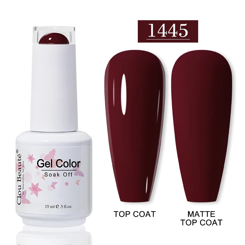 CLOU BEAUTE 30 colores de esmalte en gel de secado UV