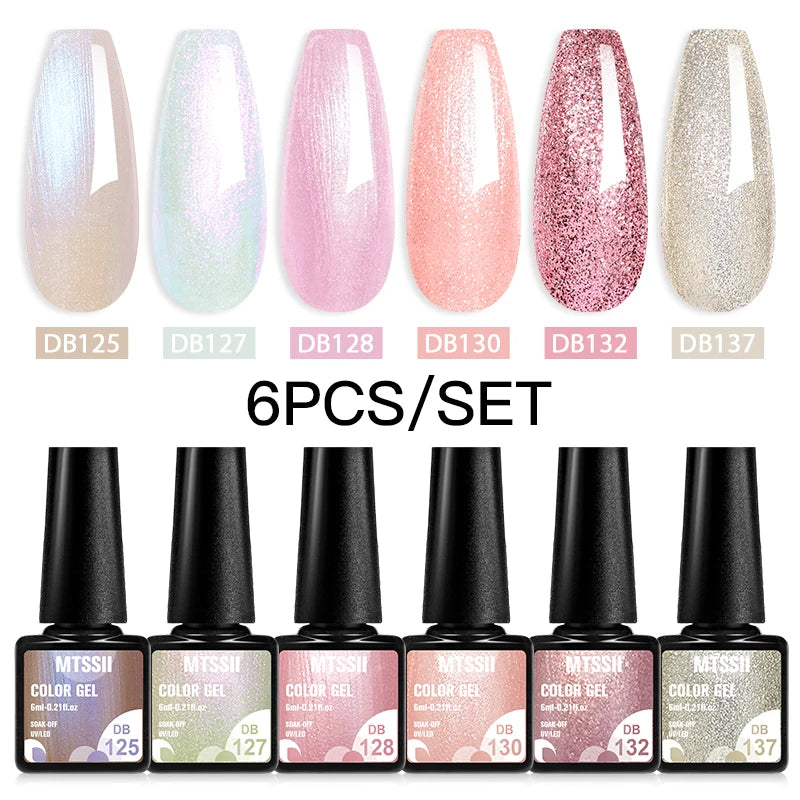 +50 Colecciones de 6 Esmaltes Semipermanentes MTSSII
