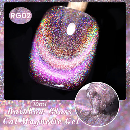 BORN PRETTY 6 Colors UV Magnetic Nail Polish