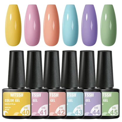 +50 Colecciones de 6 Esmaltes Semipermanentes MTSSII