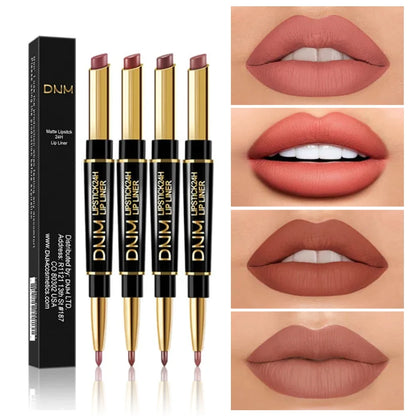 Set of 12 double-ended lipsticks from the DNM brand