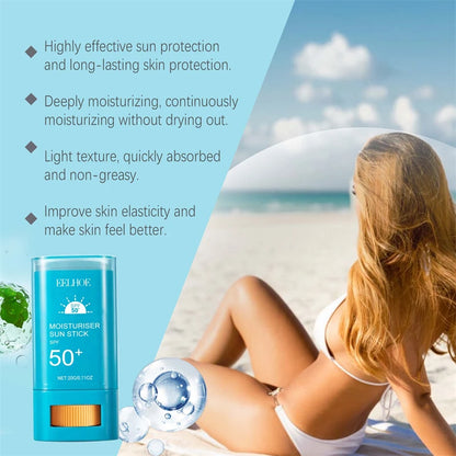 Crema solar en barra para el rostro SPF50+ Eelhoe
